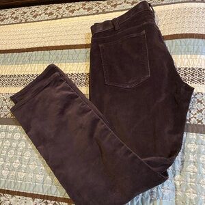 Tecovas Deep Brown Corduroy Pants